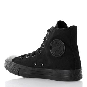 All black converse high tops